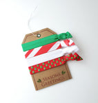 Unique Holiday Gift Tag - Yoga Hair Ties
