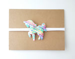Pastel Rainbow Unicorn Headband