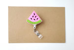 Watermelon Retractable Badge Reel
