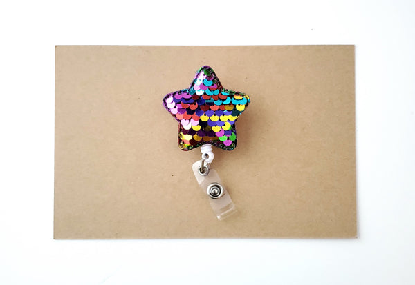 Deal of the Day, Reversible Sequin Badge Reel