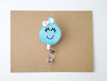 Saline Drop Retractable Badge Reel