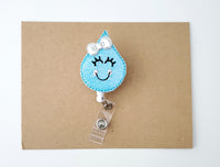 Saline Drop Retractable Badge Reel