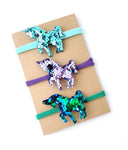 Reversible Sequin Unicorn Headbands