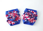 Patriotic Barefoot Sandals, 4th of July, Baby Sandals