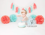 Aqua Tutu, Aqua Cake Smash Tutu - LoliBean