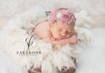 Mauve Headband, Shabby Chic Headband - LoliBean