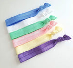 Yoga Hair Ties, Spring Hair Tie Set - LoliBean