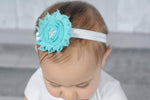 Aqua Starfish Headband, Mermaid Headband
