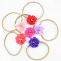 Summer Nylon Headband Set, Set of 6 Nylon Headbands - LoliBean