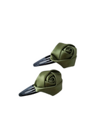 Olive Green Hair Clips