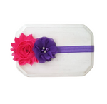 Hot Pink and Purple Headband
