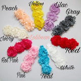 Flower Crown, Shabby Flower Headbands - LoliBean