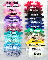 Pick 3 Headbands, Shabby Flower Headbands - LoliBean