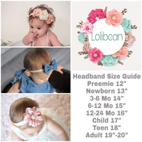 Red & Green Holiday Headband Set - LoliBean