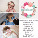 Red & Green Holiday Headband Set - LoliBean