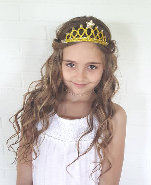 Gold or Silver Princess Crowns - LoliBean